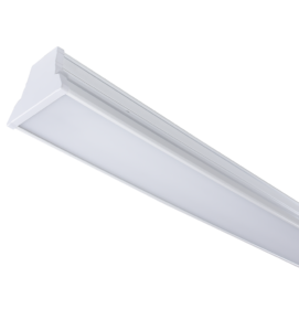 FLAT – 1X Linear T5 Fluorescent Armature with Diffuser-T5 Fluorescent luminaire is designed to meet modern lighting expectations, Linear application with aluminum profile body.