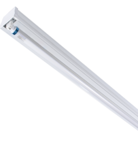 EcoLine – 1x T5 Linear LED Luminaire-Economical LED lighting fixture with linear system in T5 standards. With 1x T5 LED tube, with various options.