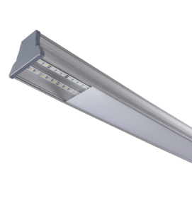 FLAT – Linear Luminaire with LED Diffuser-Linear LED is a decorative and architectural lighting solution. With opal or transparent diffuser options. Suitable for pendant or surface mounting.
