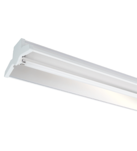 LINE – 1X T5 Linear Fluorescent Fixture-Linear system band type lighting with reflector sheet and reflective aluminum reflector options to provide emphasis and homogeneous lighting.