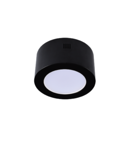 STELO – Surface Mounted LED Downlight-Aluminum spinning body made of acrylic PMMA material, opal prismatic lens inside and surface diffuser.