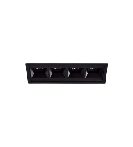 MODULINE SA X4 – Recessed Linear LED Spot Light-MODULINE SA X4- Recessed Linear LED Spot Lighting Fixture